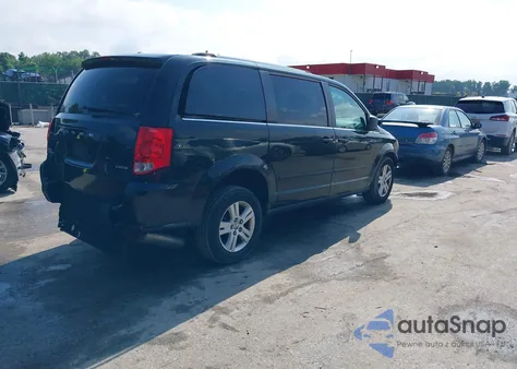 2011 Dodge Grand Caravan Crew from USA, damaged, VIN 2D4RN5DG6BR743402